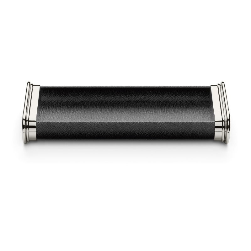 Plumier en cuir noir - Graf von Faber-Castell