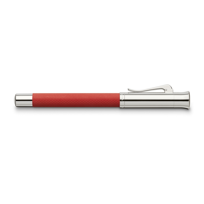 Stylo plume, collection guilloché rouge indien - Graf von Faber-Castell