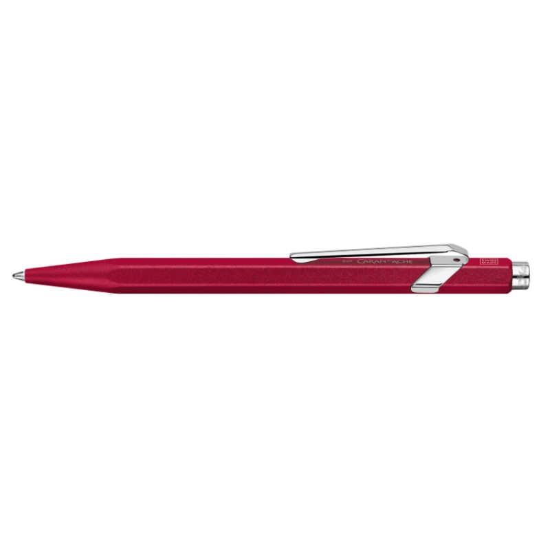 Stylo Bille 849 COLORMAT-X Rouge - Caran d'Ache