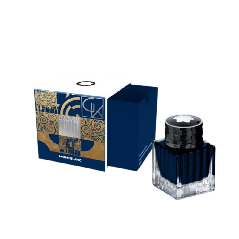 Encrier 50 ml, bleu, Masters of Art Hommage à Klimt - Montblanc