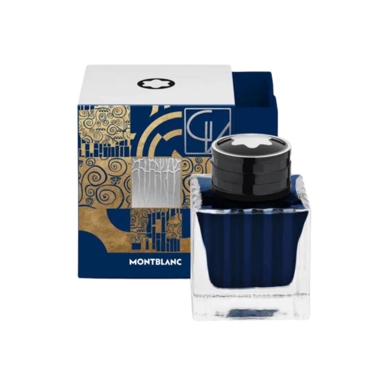 Encrier 50 ml, bleu, Masters of Art Hommage à Klimt - Montblanc