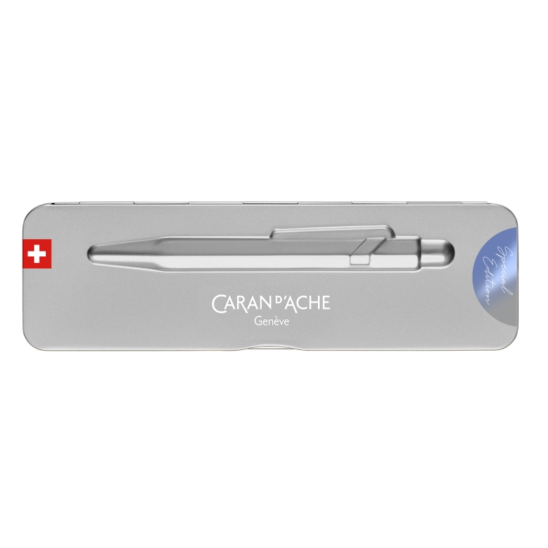 Stylo Bille 849 CLAIM YOUR STYLE Bleu Orage - Edition Spéciale - Caran d'Ache