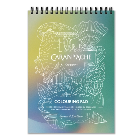 Bloc de Coloriage A5 CLAIM YOUR STYLE – Edition Spéciale - Caran d'Ache