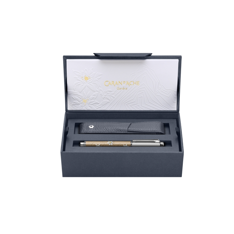 Stylo Roller Varius Edelweiss - Edition Limitée - Caran d'Ache