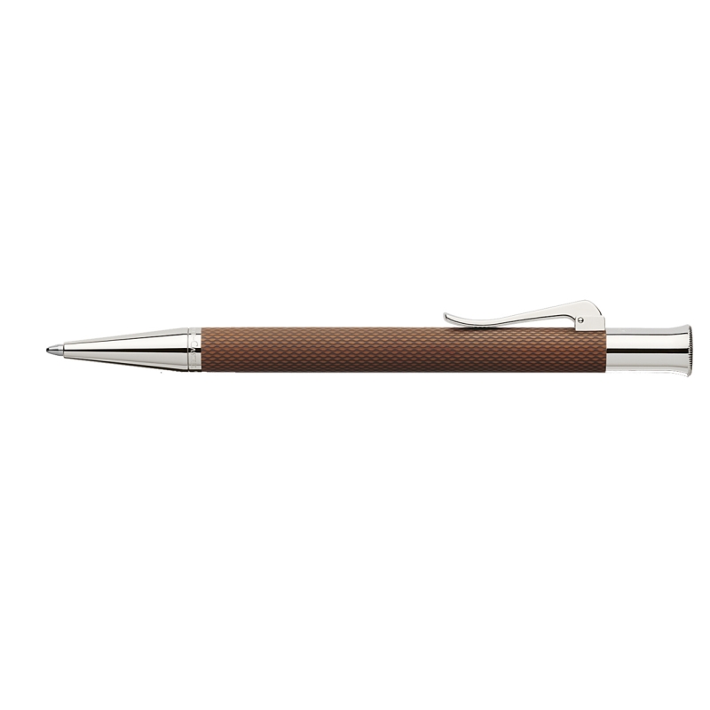 Stylo bille Guilloché Cognac - Graf Von Faber Castell