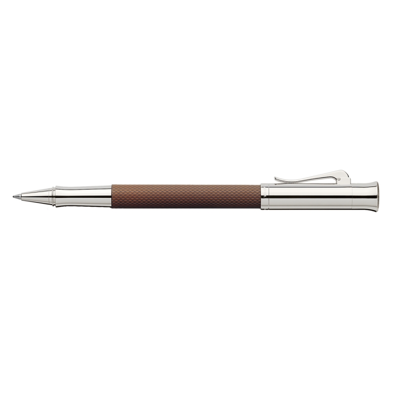 Stylo roller Guilloché Cognac- Graf von Faber-Castell