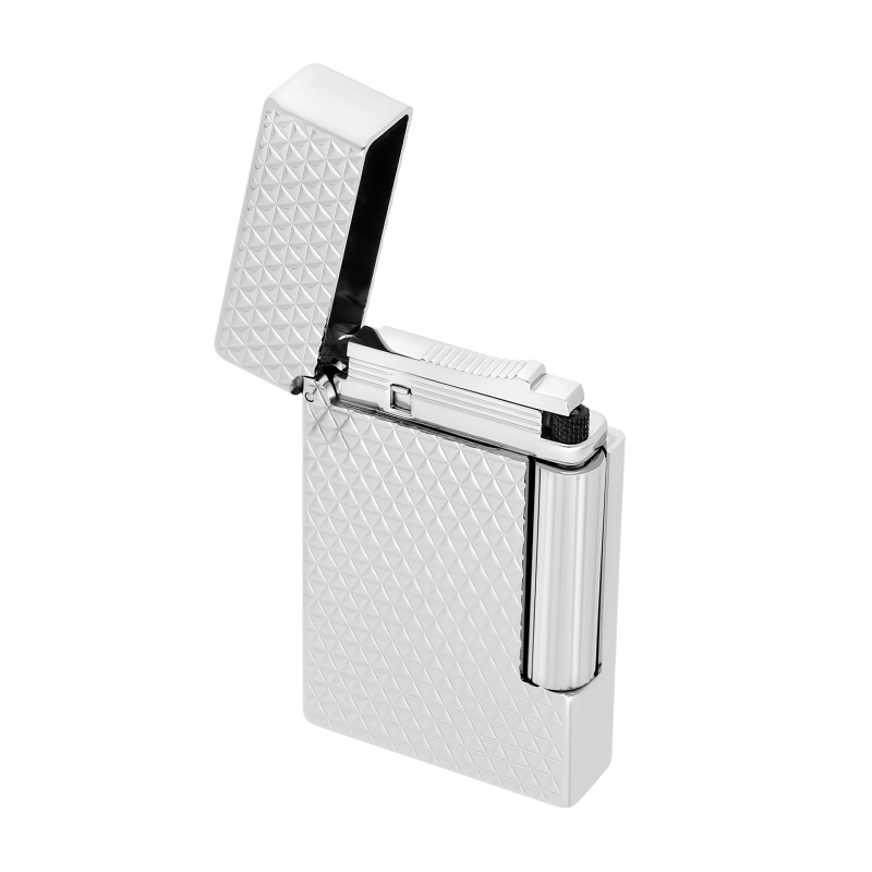 Briquet Initial Guilloché Palladium - S.T. Dupont