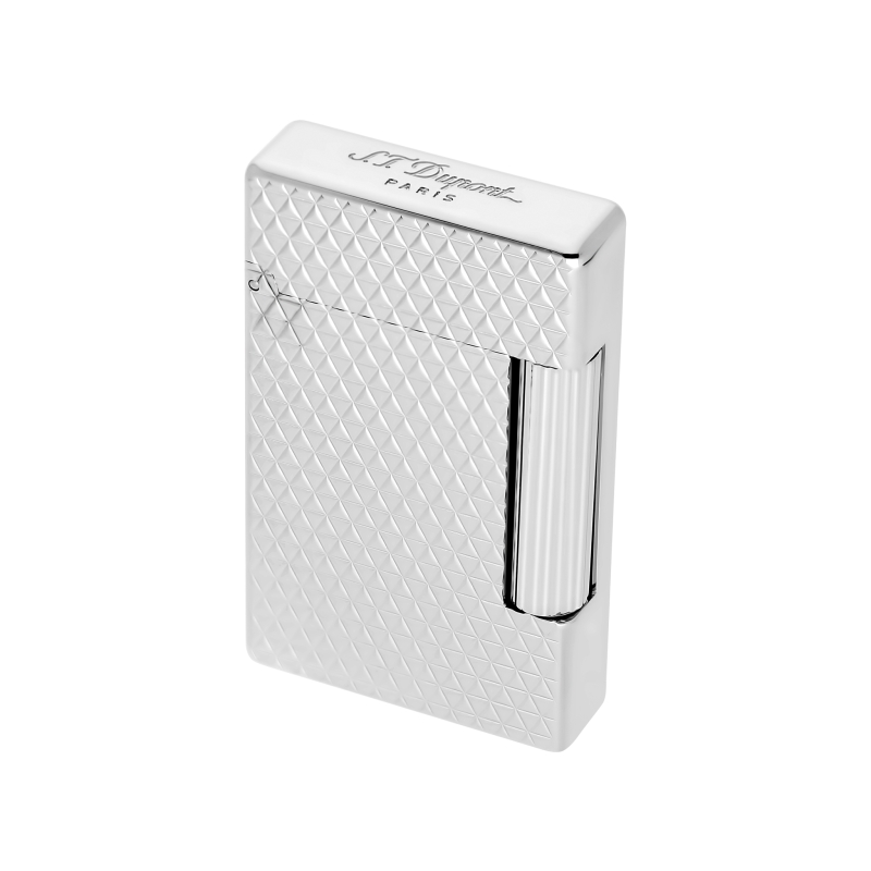 Briquet Initial Guilloché Palladium - S.T. Dupont