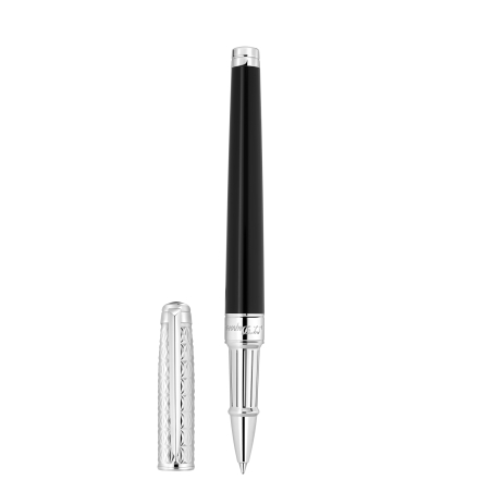 Stylo Roller Line D Eternity Medium X Noir et Palladium - S.T. Dupont