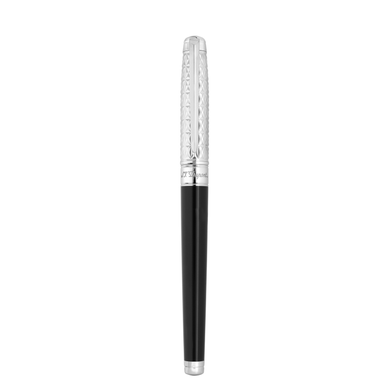 Stylo Plume Line D Eternity Medium X Noir et Palladium - S.T. Dupont