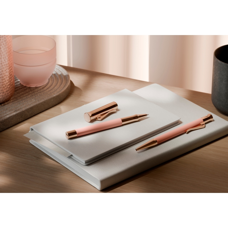 Stylo roller Guilloché Rose Blush - Graf von Faber-Castell